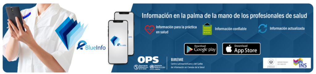 Lanzamiento del App e-BlueInfo en El Salvador el 22 de abril del 2020.